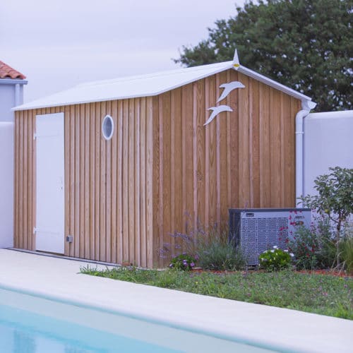 Cabane de plage jardin maison ile d'oléron