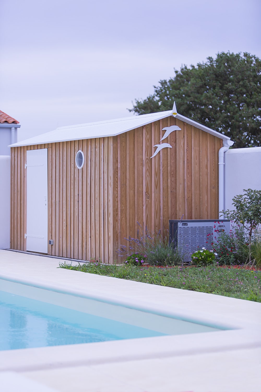 Cabane de plage jardin maison ile d'oléron